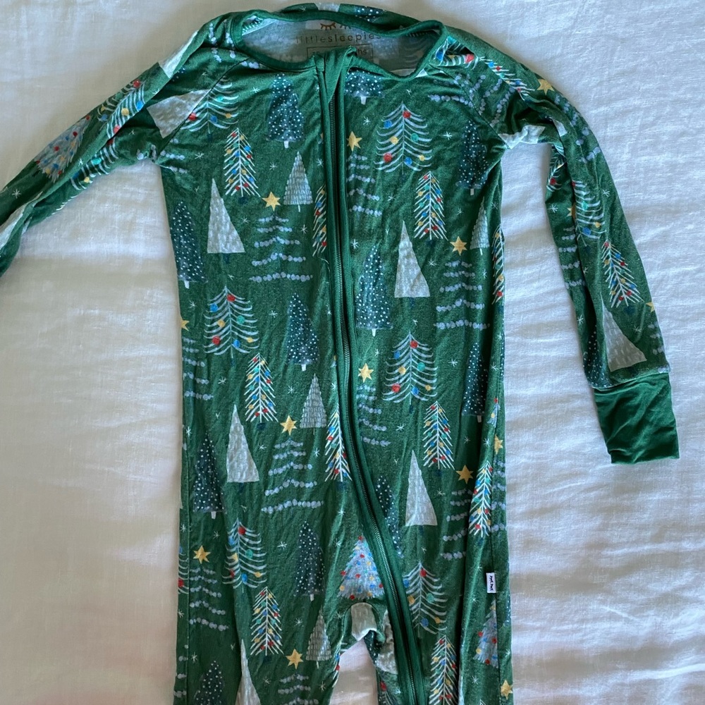 Little Sleepies Christmas Pajamas 18-24 months
